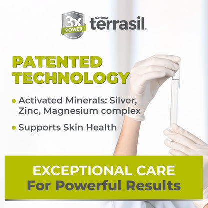 Terrasil Antifungal Soap Bar with Clotrimazole – 3-Pack (75g each) – Dermatologist-Tested, Hypoallergenic