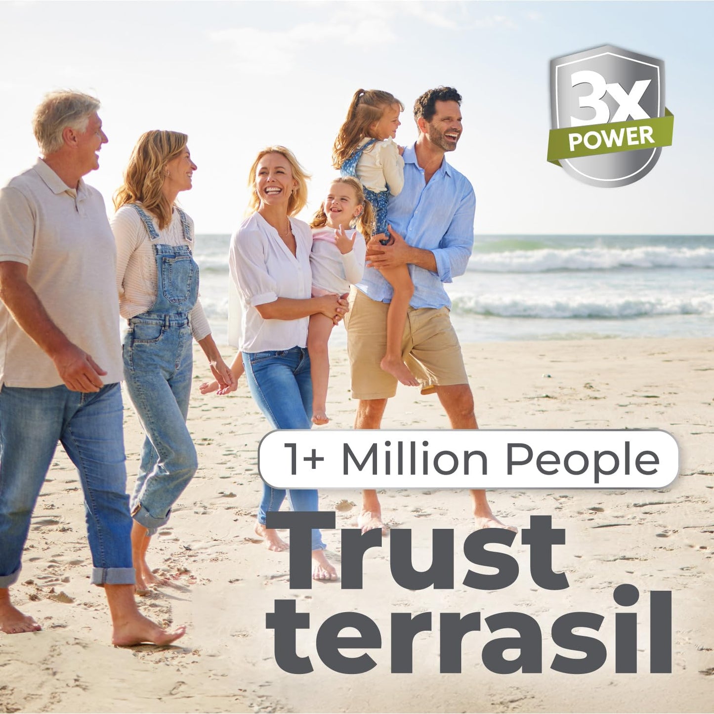 Terrasil Jock Itch Treatment Extra Strength - Clinically Proven 1% Clotrimazole