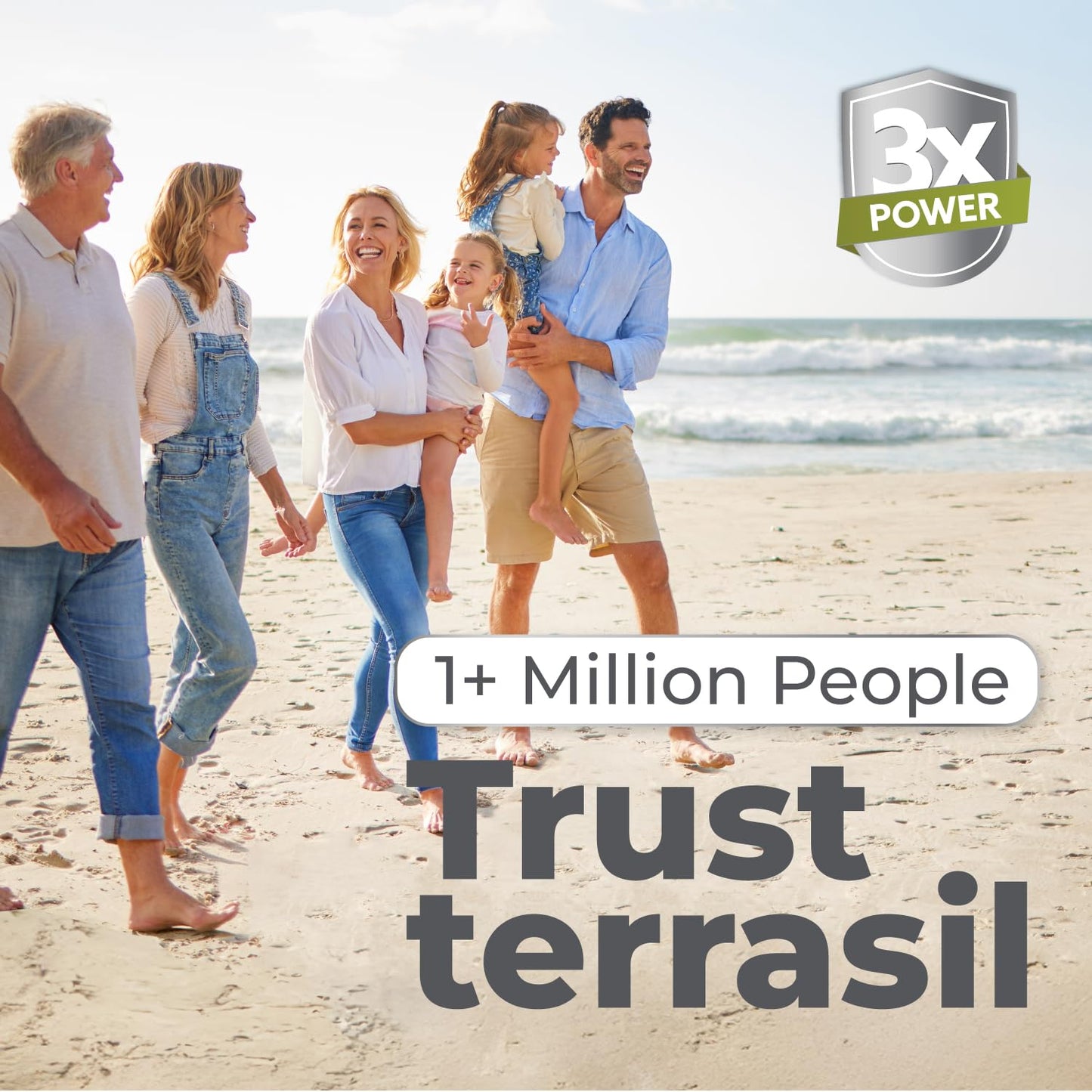 Terrasil Tinea Versicolor Treatment Cream Max Strength | 1% Clotrimazole Antifungal