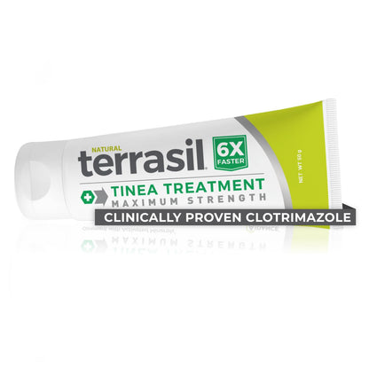 Terrasil Tinea Versicolor Treatment Cream Max Strength | 1% Clotrimazole Antifungal