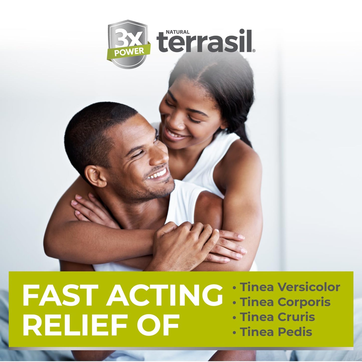 Terrasil Tinea Soap 3-Pack | Tinea Versicolor Relief, Hypoallergenic, Dermatologist Tested