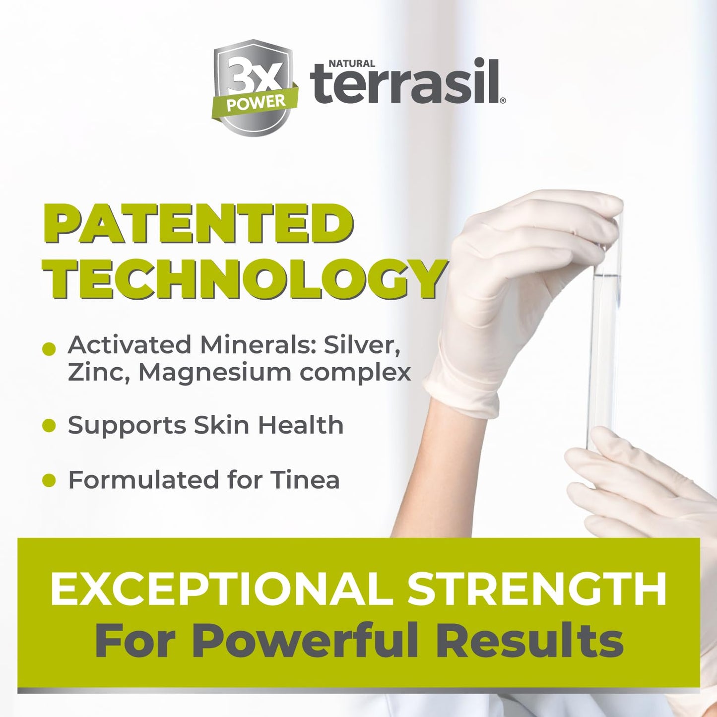Terrasil Tinea Soap 3-Pack | Tinea Versicolor Relief, Hypoallergenic, Dermatologist Tested