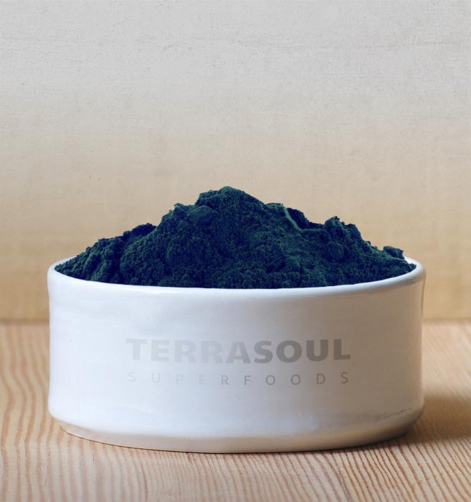 Terrasoul Organic Chlorella Powder (Cracked Cell Walls) - 12 oz (2 Pack)