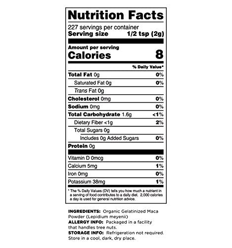 Terrasoul Superfoods Organic Gelatinized Maca Powder, 2 Lbs - Premium Quality | Recommended Use: Supports Increased Stamina & Energy | Gelatinized for Easy Digestion