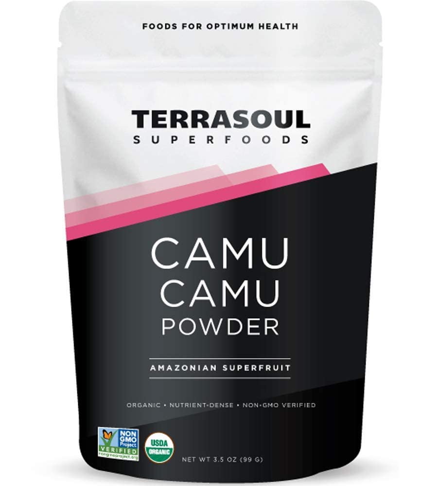 Terrasoul Organic Camu Camu Powder 7 oz (2 Pack) – Vitamin C & Immune Support