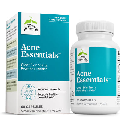 Terry Naturally Acne Essentials – Skin Support with Vitamins A, C & Zinc