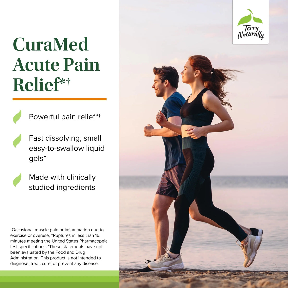 Terry Naturally CuraMed Acute Pain Relief – BCM-95 Curcumin + BOS-10 Boswellia with Black Sesame Seed Oil, 60 Liquid Gels BritishVita | Premium UK Vitamins & Wellness Supplements