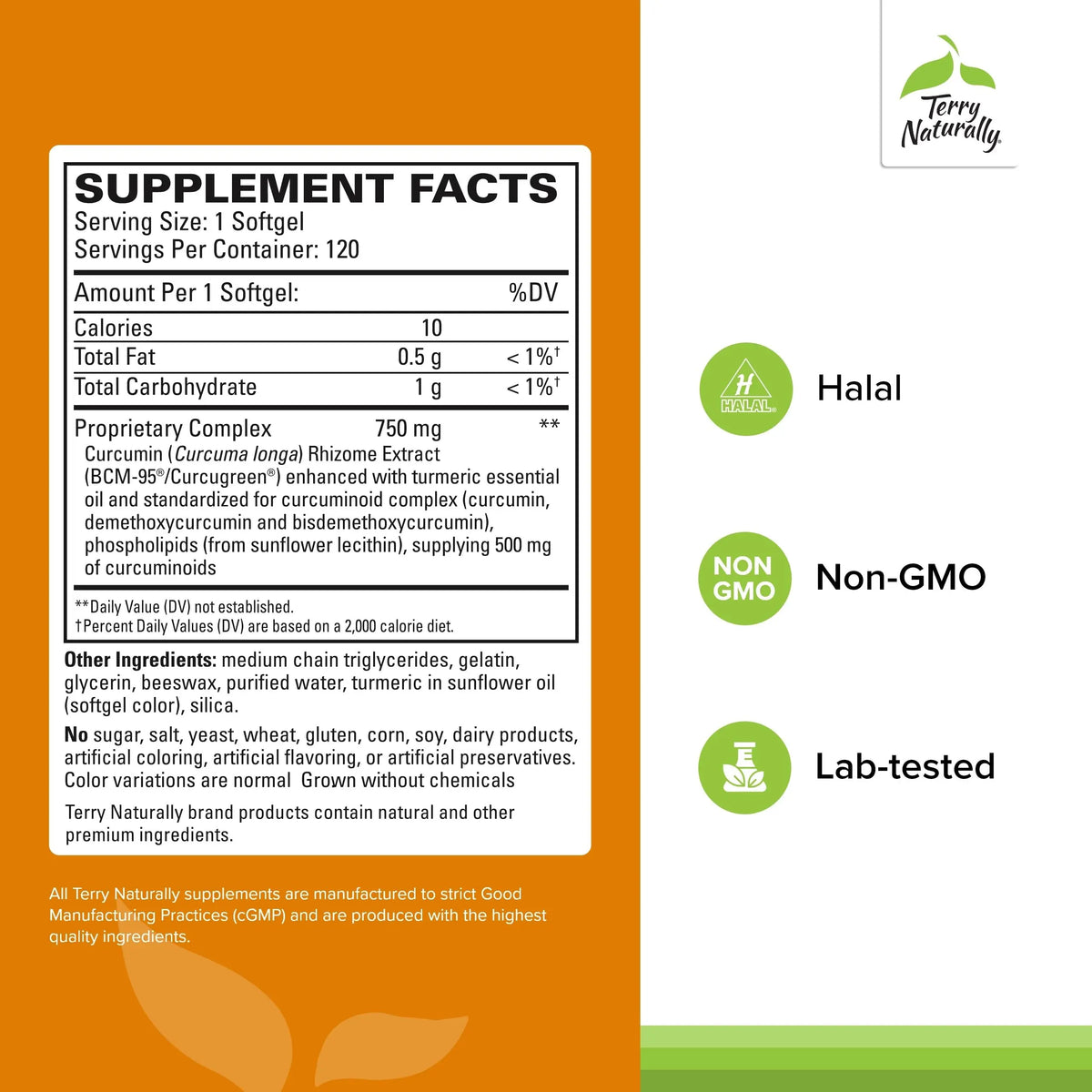Terry Naturally CuraMed 750 mg – High-Potency Curcumin for Brain & Heart Support – 120 Softgels (Pack of 2) BritishVita | Premium UK Vitamins & Wellness Supplements