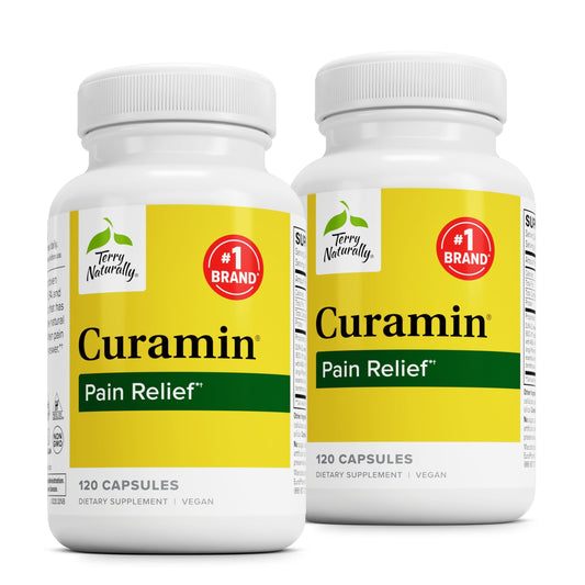 Terry Naturally Curamin – Curcumin for Circulation & Endorphin Support – 120 Capsules (Pack of 2) BritishVita | Premium UK Vitamins & Wellness Supplements