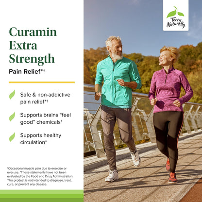 Terry Naturally Curamin Extra Strength — Curcumin & Boswellia for Joints & Circulation (90 Tablets)