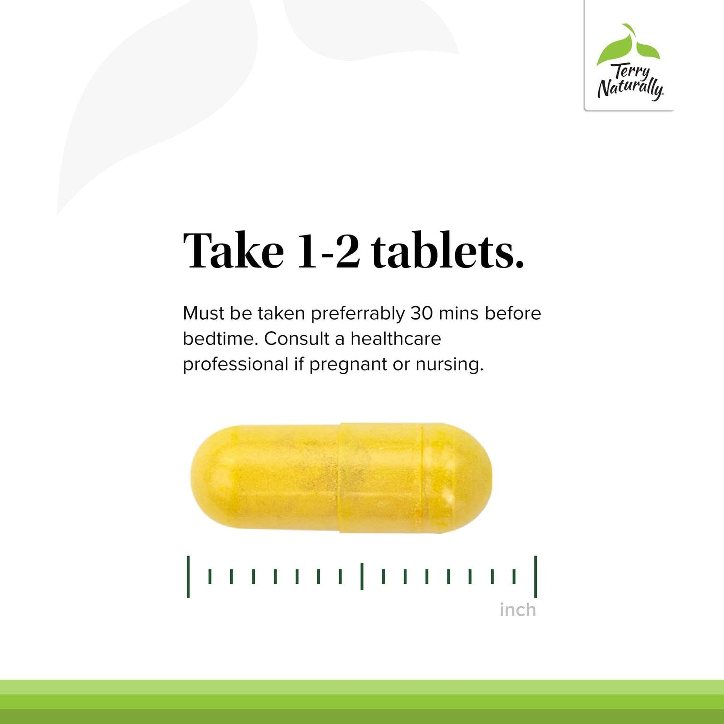 Terry Naturally Curamin Nighttime Sleep Capsule – Curcumin, DLPA, Melatonin | Non-GMO