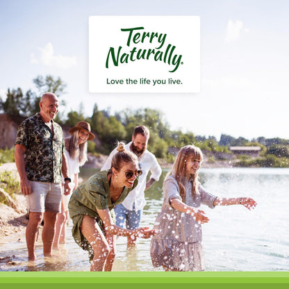 Terry Naturally Curamin Nighttime Sleep Capsule – Curcumin, DLPA, Melatonin | Non-GMO