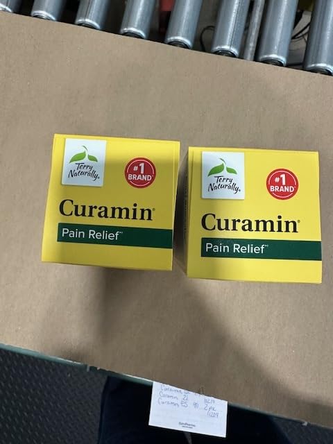 Terry Naturally Curamin – Curcumin for Circulation & Endorphin Support (60 Caps x 2)