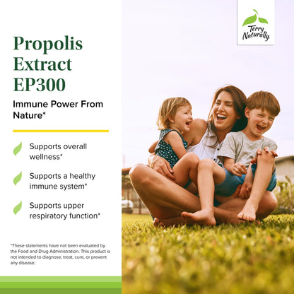 Terry Naturally Propolis EP300 - Immune & Respiratory Support - 60 Capsules