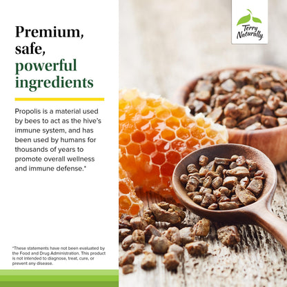 Terry Naturally Propolis EP300 - Immune & Respiratory Support - 60 Capsules