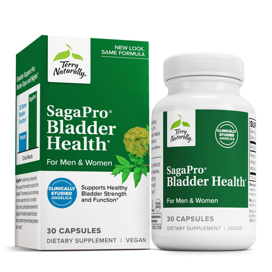 Terry Naturally SagePro Bladder: Bladder Support | Angelica Leaf Extract | Vegan 30 Capsules BritishVita | Premium UK Vitamins & Wellness Supplements