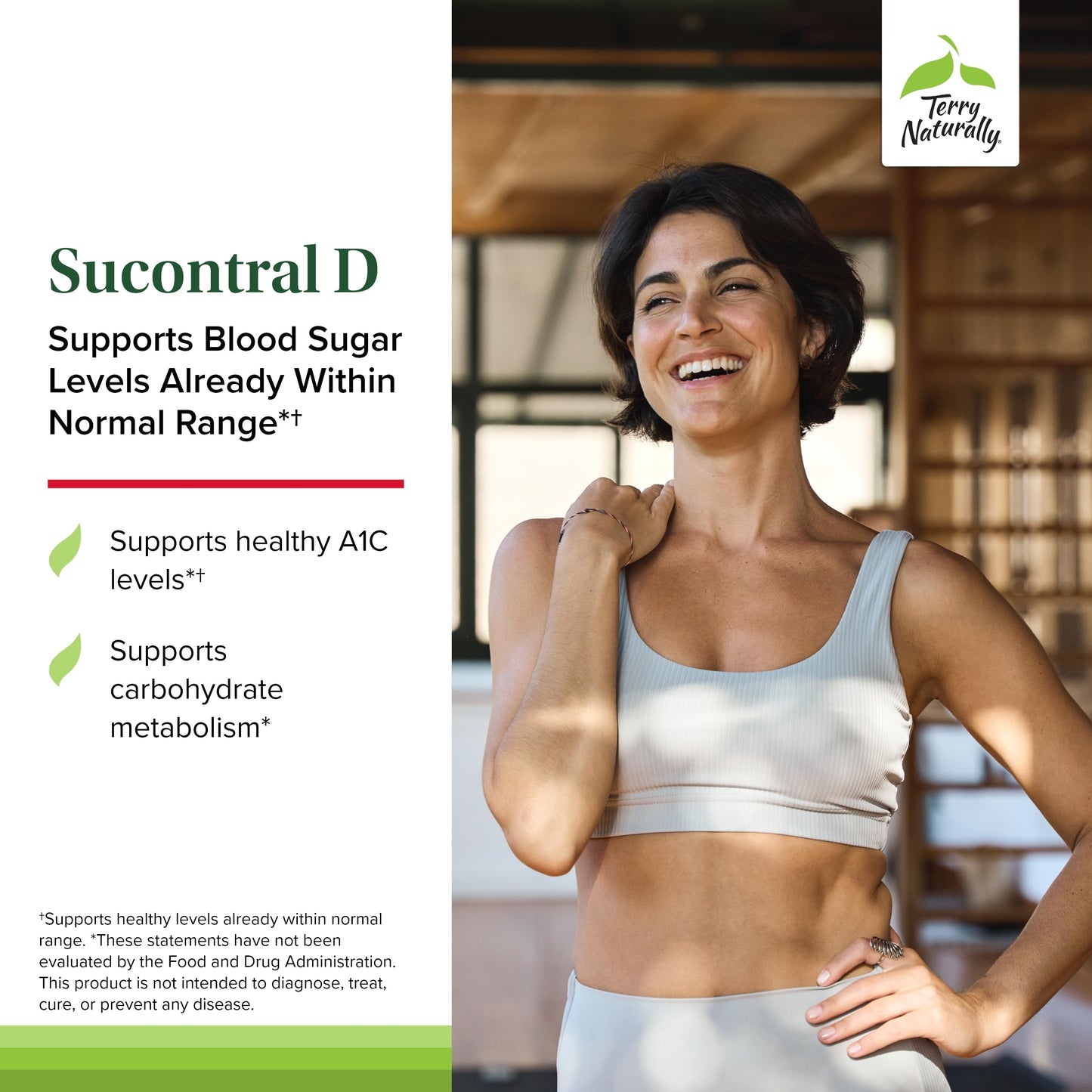 Terry Naturally Sucontral D - B-Complex & Folate for Carbohydrate Metabolism - 60 Capsules (Pack of 3)