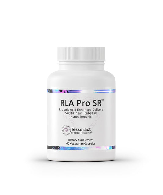 Tesseract RLA Pro SR – R-Lipoic Acid Supplement, 60 Capsules, Sustained-Release BritishVita | Premium UK Vitamins & Wellness Supplements