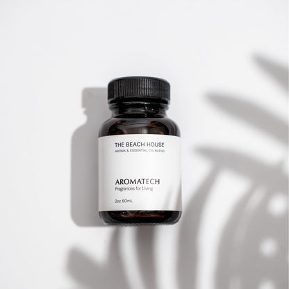 AromaTech The Beach House Essential Oil Blend – Bergamot, Coconut Milk & Sandalwood | 4 fl oz (120 mL)