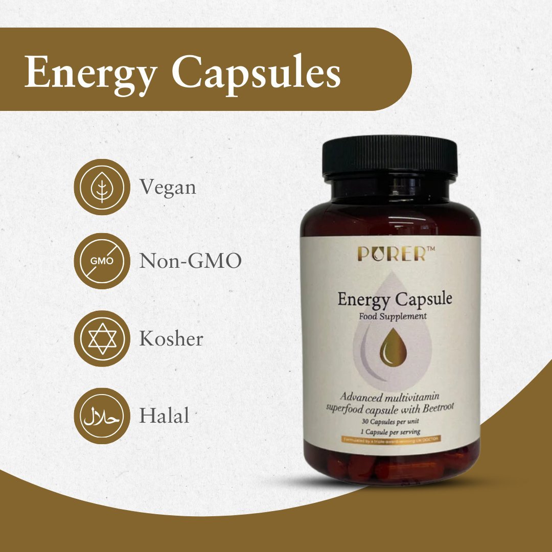 The Energy Capsule - with iron for anaemia