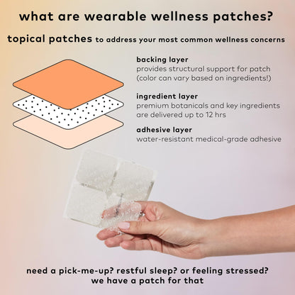 The Good Patch Slumber Sleep Patch – Melatonin-Free, Sustained Release, Plant-Powered Wellness (16 Patches)