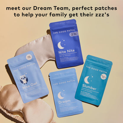 The Good Patch Slumber Sleep Patch – Melatonin-Free, Sustained Release, Plant-Powered Wellness (16 Patches)