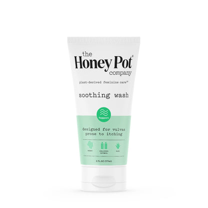 The Honey Pot Company - Anti-Itch Colloidal Oatmeal Wash | Ultra Mild Feminine Care | 6 fl oz