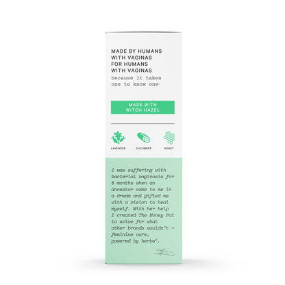 The Honey Pot Company - Feminine Anti-Itch Spray Maximum Strength 2.71 fl oz | At Home or On The Go
