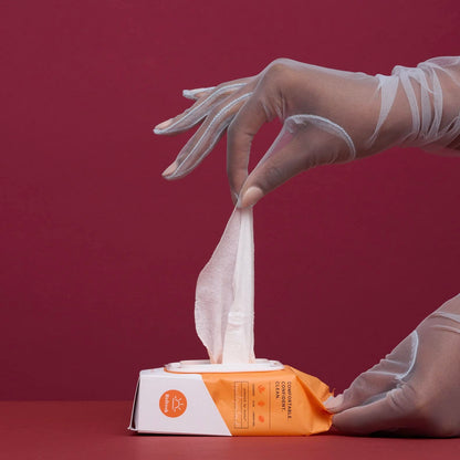 The Honey Pot Company - Feminine Wipes, Daily pH Balance, Fragrance & Sulfate Free, Normal 30 ct