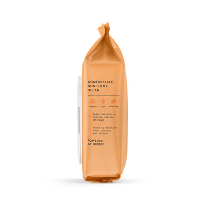 The Honey Pot Company - Feminine Wipes, Daily pH Balance, Fragrance & Sulfate Free, Normal 30 ct