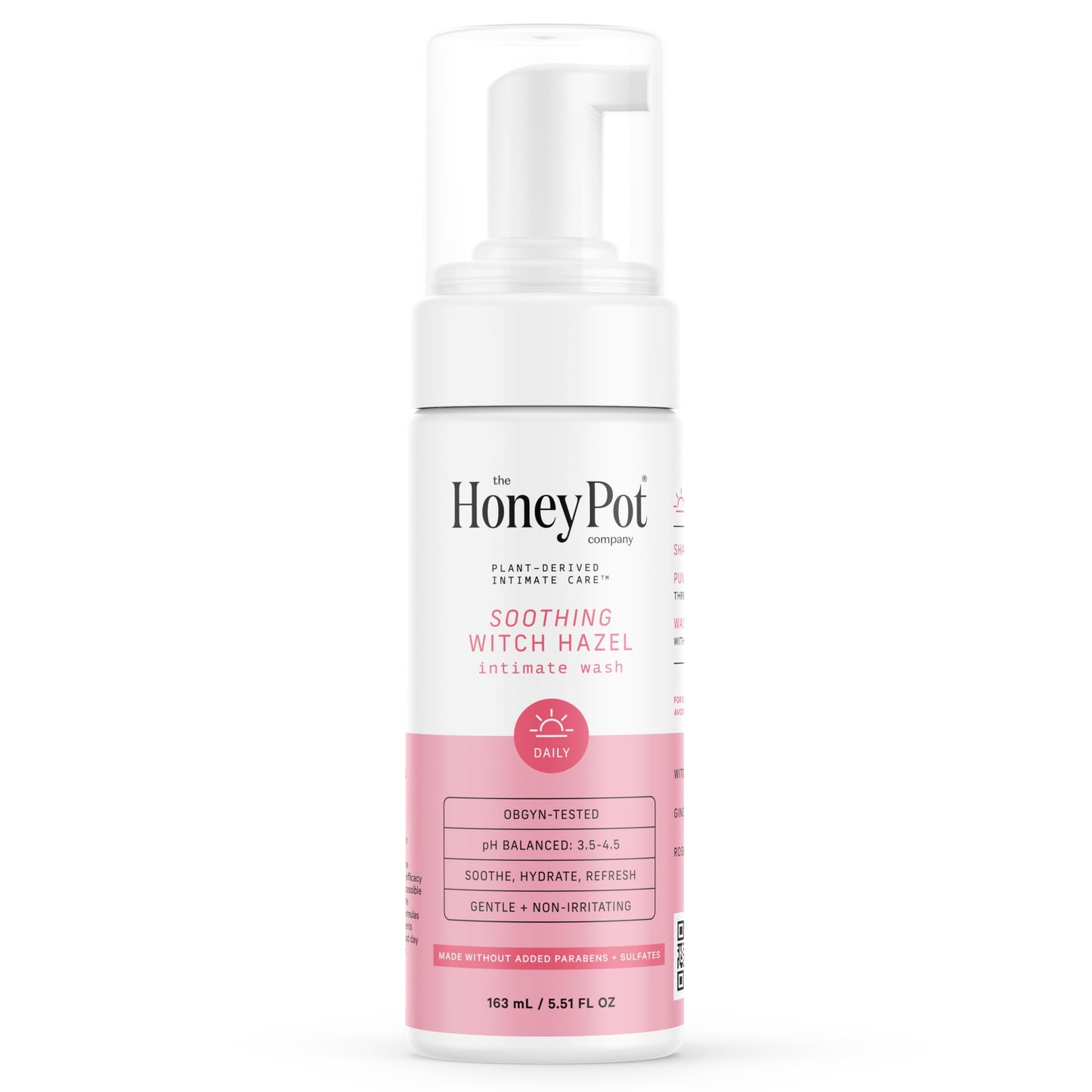 The Honey Pot Company Witch Hazel Feminine Wash – Postpartum Essentials, Pregnancy Safe, pH Balanced