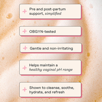 The Honey Pot Company Witch Hazel Feminine Wash – Postpartum Essentials, Pregnancy Safe, pH Balanced