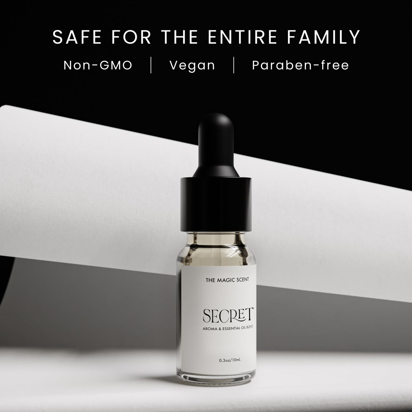 The Magic Scent Secret Diffuser Oil – Rose & Jasmine for Diffusers (0.3 fl oz / 10 mL)