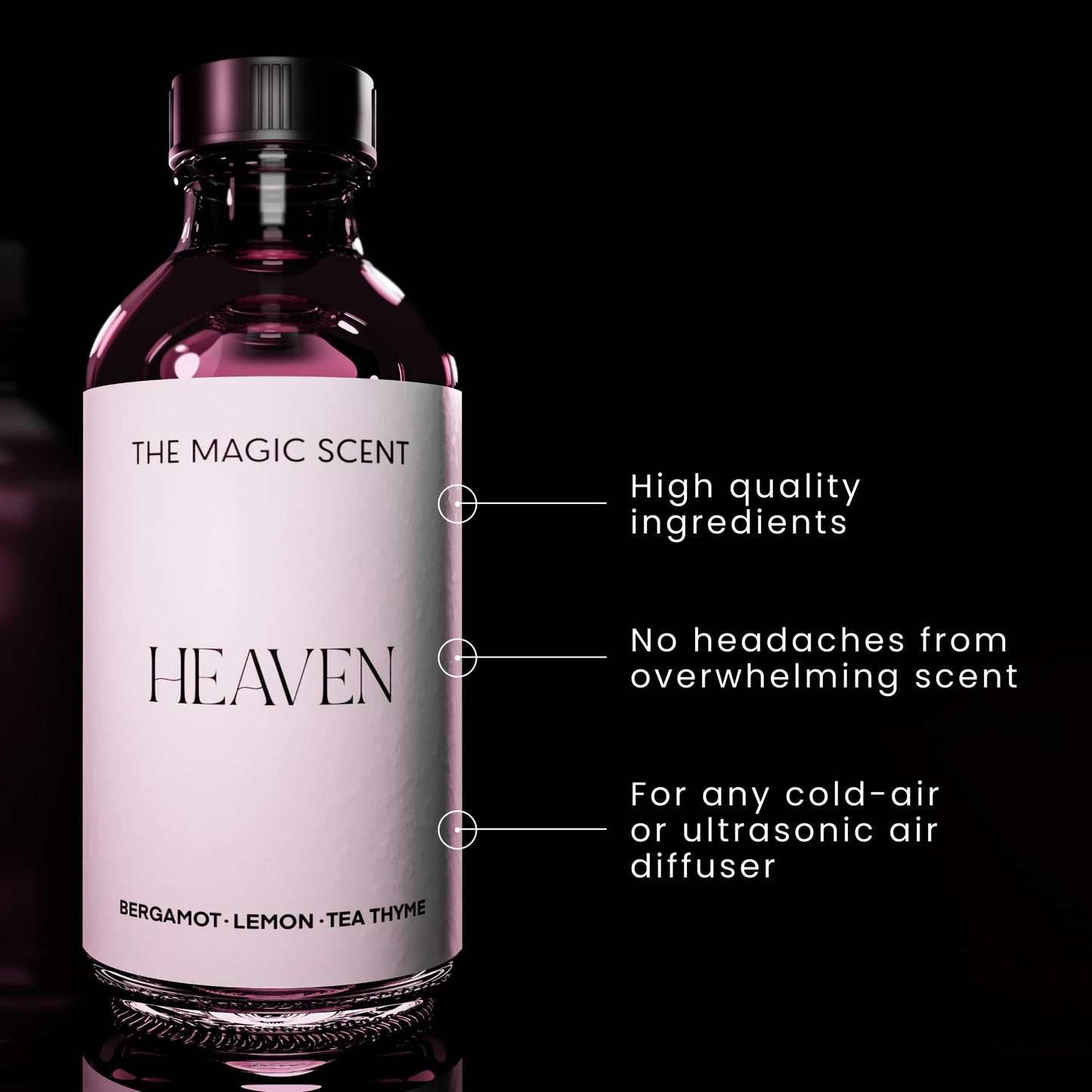 The Magic Scent Heaven Hotel Scent Diffuser Oil – Cold-Air & Ultrasonic Fragrance Oil, 4 oz / 120 mL, Inspired by The Aria Hotel, Las Vegas