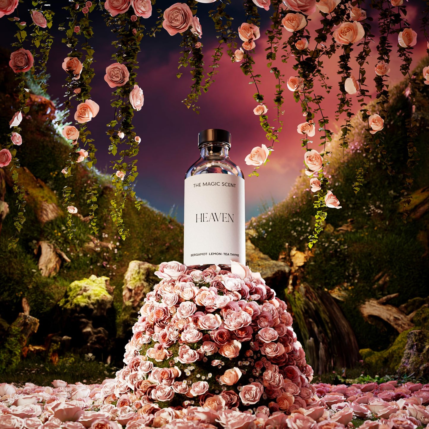 The Magic Scent Heaven Hotel Scent Diffuser Oil – Cold-Air & Ultrasonic Fragrance Oil, 4 oz / 120 mL, Inspired by The Aria Hotel, Las Vegas