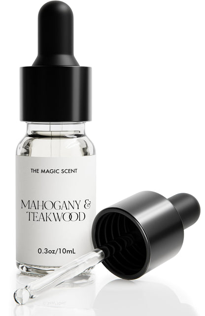 The Magic Scent Mahogany & Teakwood Diffuser Oil – Hotel & Home Luxury Scents Inspired by Abercrombie & Fitch | 0.3 fl oz (10 mL)