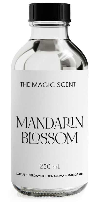 The Magic Scent Mandarin Blossom Diffuser Oil - Hotel & Home Luxury Scents Inspired by Maldives - Diffuser Oil Scents for Home Designed for Use in All Diffusers - 8.5 fl oz, 250 mL
