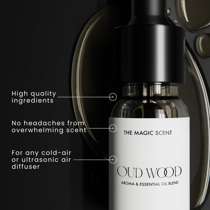 Magic Scent Oud Wood Diffuser Oil – 0.3 fl oz (10 mL)