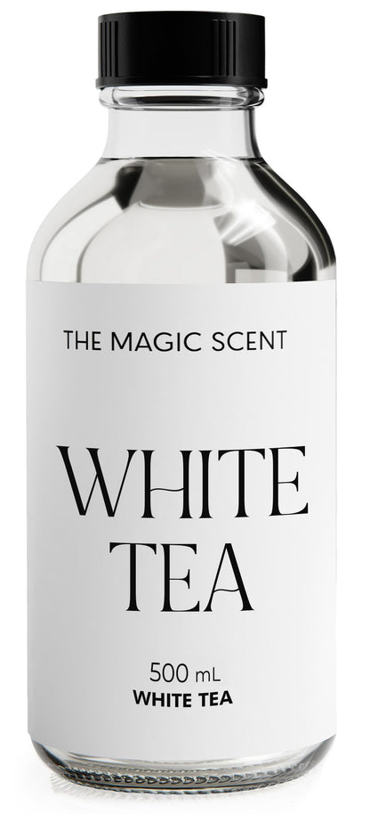 The Magic Scent White Tea Diffuser Oil | Hotel & Home Luxury Scents | 500 mL (16.9 fl oz)