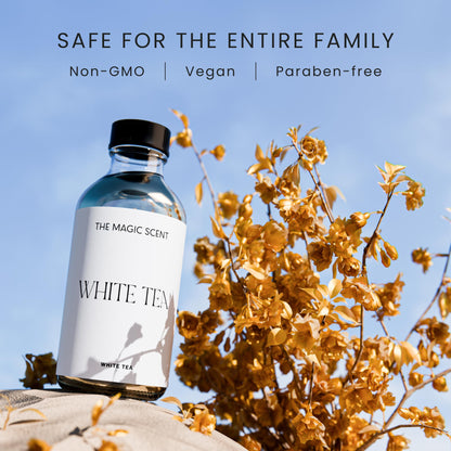 The Magic Scent White Tea Diffuser Oil | Hotel & Home Luxury Scents | 500 mL (16.9 fl oz)