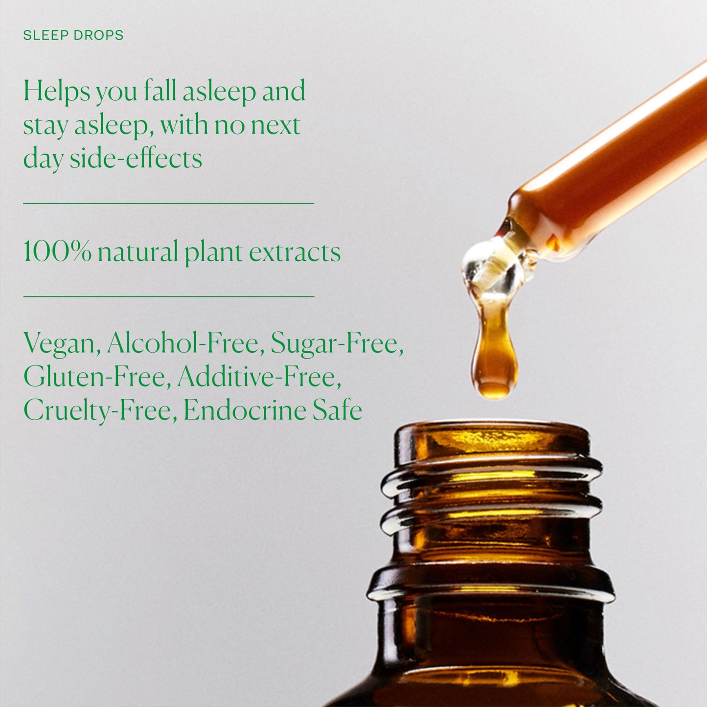 The Nue Co. Sleep Drops - Sleep Supplement | Vegan & Cruelty-Free