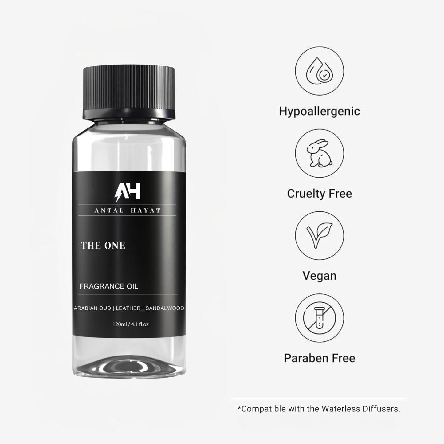 The One Hotel Scent Diffuser Oil 120ml – Luxury Aromatherapy Inspired by 5-Star Hotels