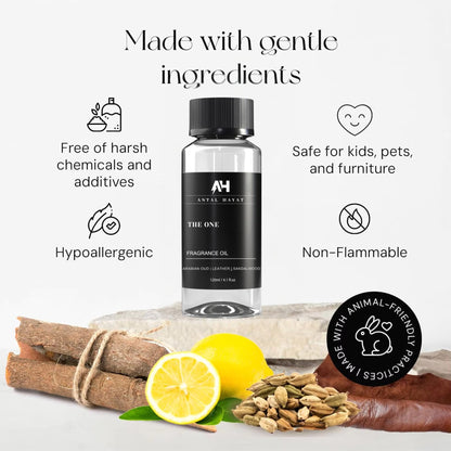 The One Hotel Scent Diffuser Oil 120ml – Luxury Aromatherapy Inspired by 5-Star Hotels