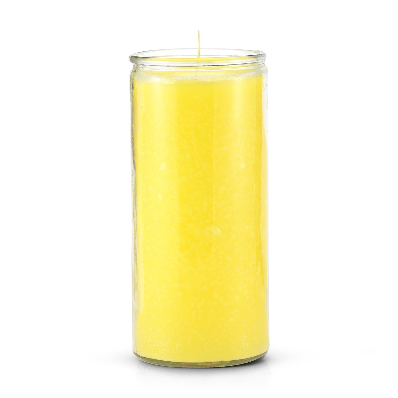 The Original Candle Company 14 Day Plain Yellow Candle – Long-Lasting 240h Paraffin Wax