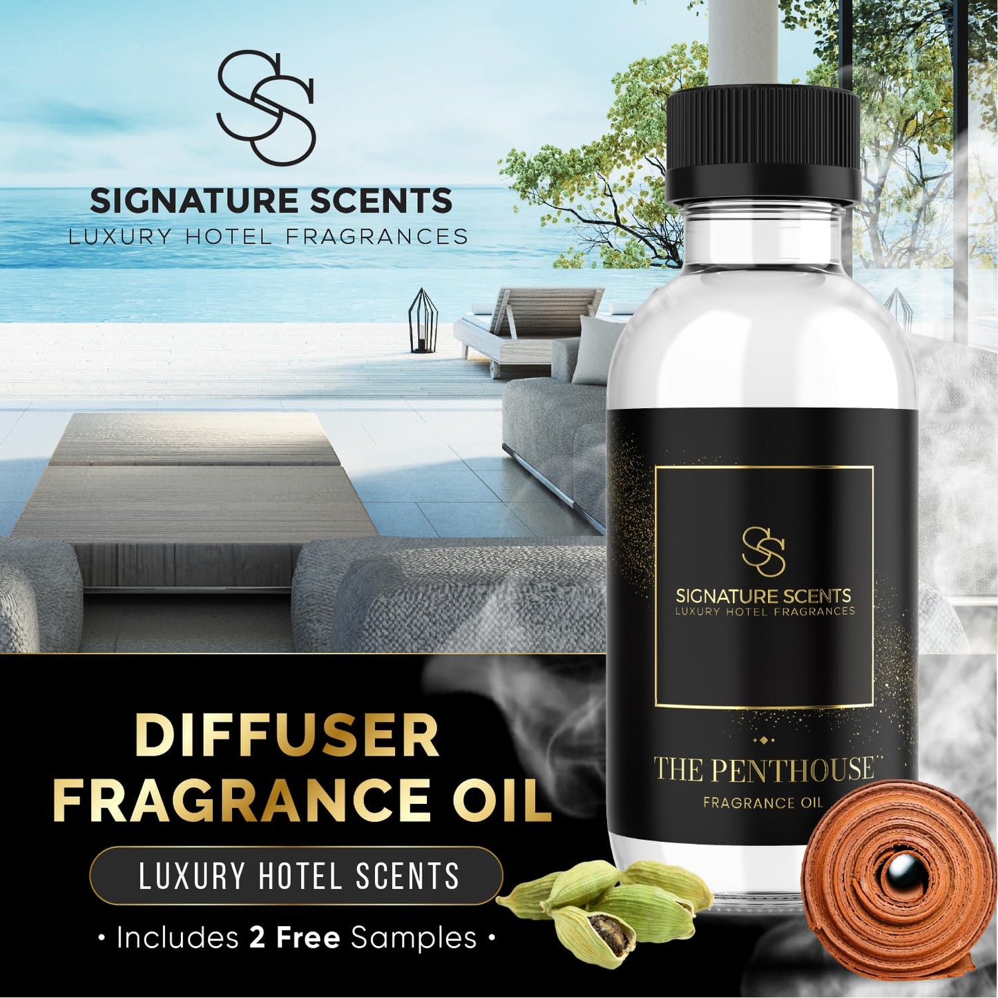 Luxury Hotel Diffuser Oil for Hotels & Homes | The Penthouse 120ml