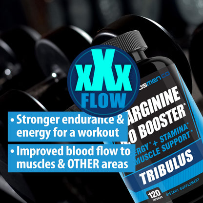 THELABSMENCO L-Arginine Nitric Oxide for Men – Blood Flow, Endurance, Two-Month Supply