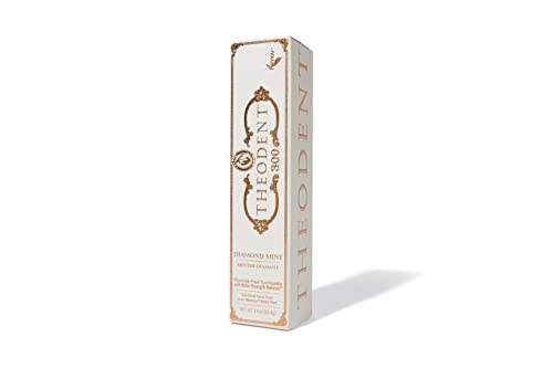 Theodent 300 Fluoride-Free Toothpaste | Clinical Strength Remineralization | Crystal Mint 3.4 oz