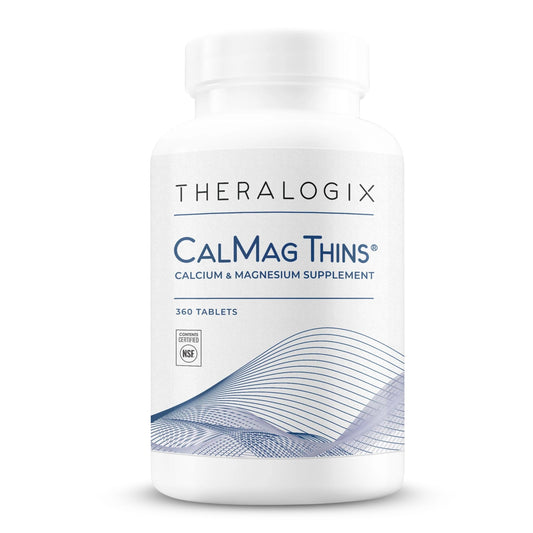 Theralogix CalMag Thins Calcium & Magnesium - 360 Tablets | NSF Certified BritishVita | Premium UK Vitamins & Wellness Supplements