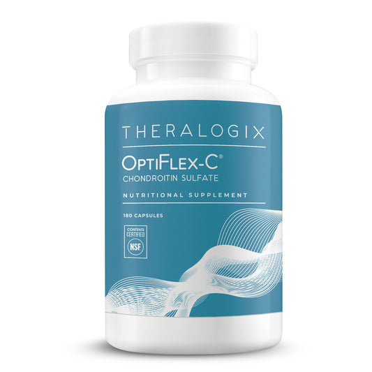 Theralogix OptiFlex-C Chondroitin Sulfate – 180 Capsules (90-Day Supply) – NSF Certified Joint Support BritishVita | Premium UK Vitamins & Wellness Supplements