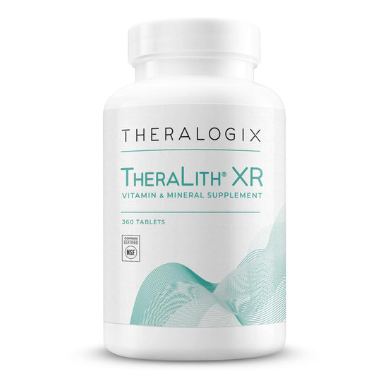 Theralogix TheraLith XR Vitamin & Mineral Supplement - Supports Urine Chemistry & Calcium Oxalate Balance | NSF Certified | 360 Tablets